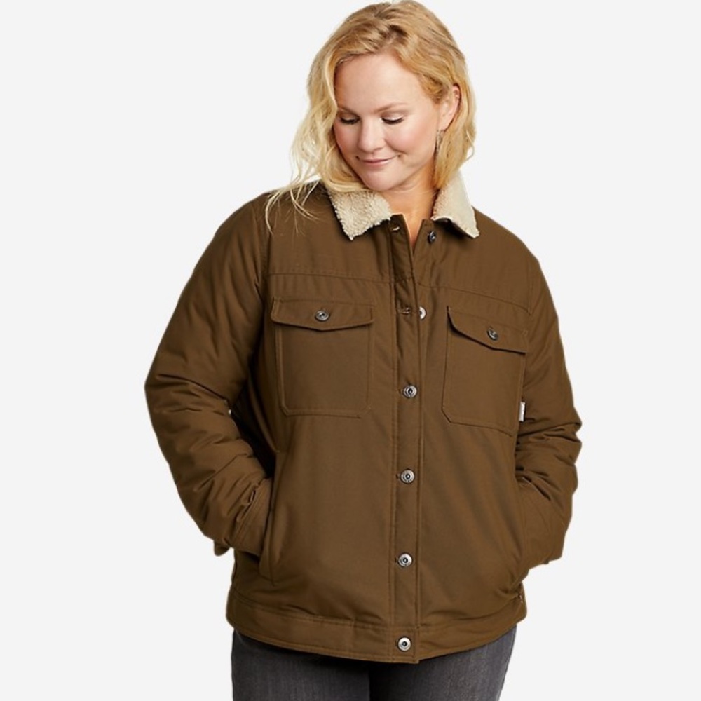 EDDIE BAUER WOMEN’S SIZE MEDIUM MOUNTAIN OPS TRUCKEE DOWN JACKET - Picture 12 of 15